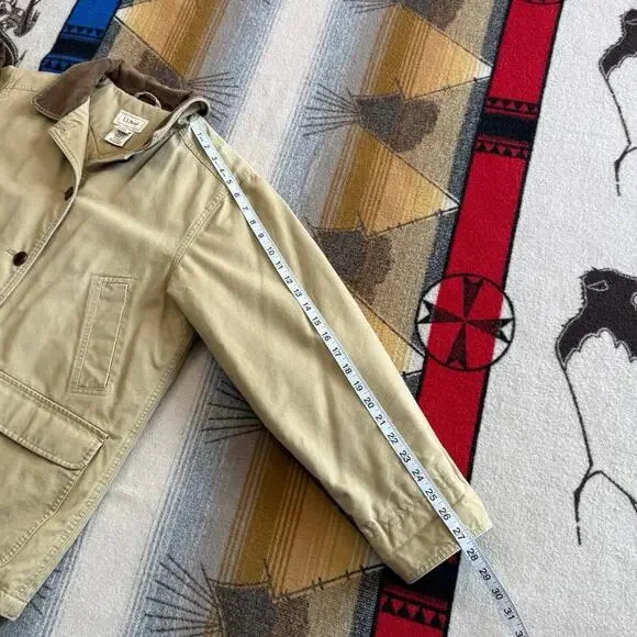 Vintage Women’s L.L. Bean Quilt Lined Barn Coat Size Petite Medium Corduroy - Picture 12 of 12